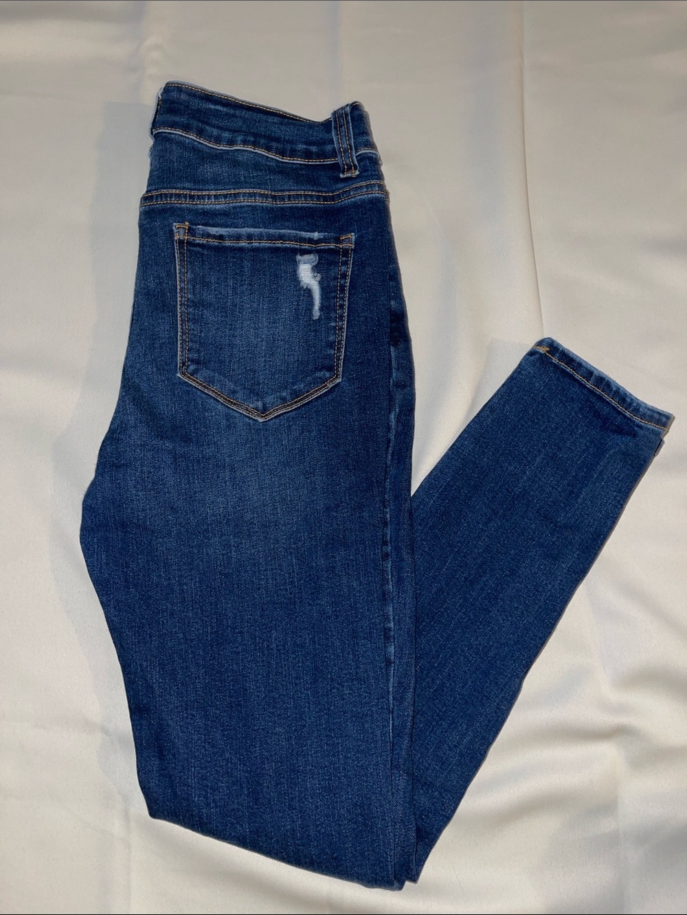 Wax Jean Indigo Skinny Jeans